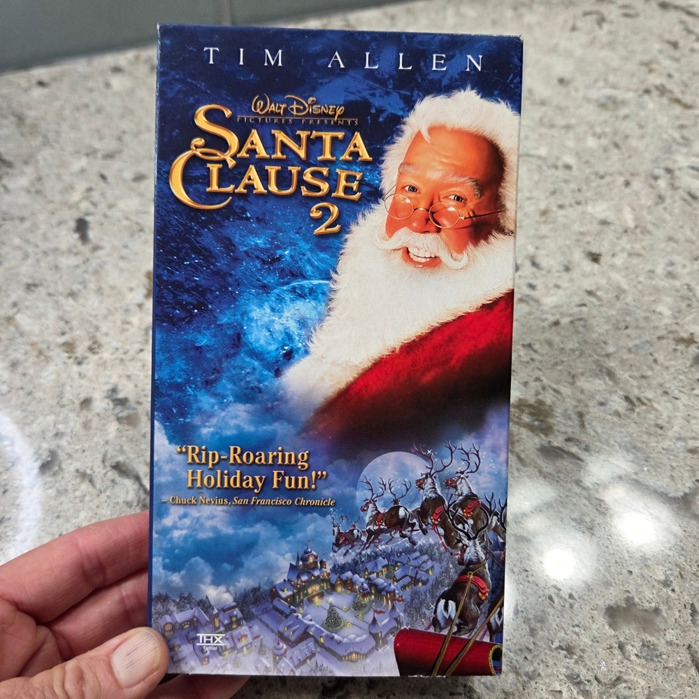 Walt Disney Pictures The Santa Clause‎ 2 Tim Allen VHS Tape Movie